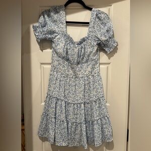 Blue Floral Altar’d State Dress Size Small